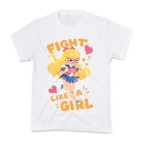 Fight Like A Girl: Venus Parody Kid's Tee